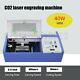 Upgraded 40w Co2 Laser Engraver Cutting Machine Crafts Cutter Usb Interface 110v