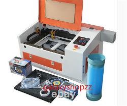 Upgraded Version CO2 50W 110/220V Laser Engraving Cutting Machine with USB port