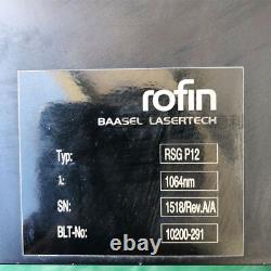 Used Rofin-Baasel Baasel SMP 065 65W YAG Laser Marker Engraving Cutting Machine