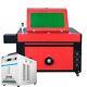 Vevor 100w 24x40 Co2 Laser Engraver With Cw-5000 Water Chiller Cutting Machine