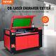 Vevor 100w Co2 Laser Engraver Cutter Cutting Engraving Machine Ruida 24 X 36