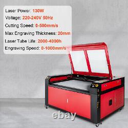 VEVOR 130W CO2 Laser Engraver Cutter Cutting Engraving Machine Ruida 1400x900mm
