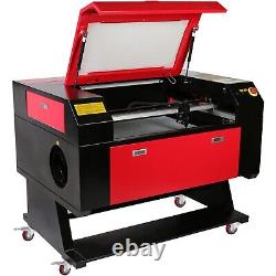 VEVOR 60W CO2 Laser Engraver Cutter Cutting Engraving Machine Ruida 70x50cm