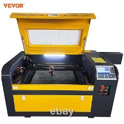 VEVOR 60W CO2 Laser Engraver Engraving Cutter Cutting Machine Ruida/M2 400X600mm