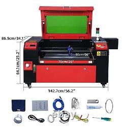 VEVOR CO2 Laser Engraver Cutter Cutting Engraving Machine 50/60/80/100/130W