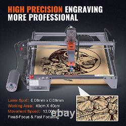 VEVOR Laser Engraver 10W Higher Accuracy Laser Cutting Engraving Machine