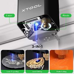 Xtool M1 10W Compact 3-In-1 Laser Engraver & Cutting Machine with Rotary & Mater