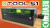 Xtool S1 Diode Laser Engraving And Cutting Machine Review Full Enclosure 3d Engraving Conveyor