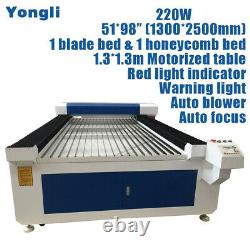 Yongli 220W CO2 Laser Cutter 1300X2500mm Laser Engraving Cutting Machine