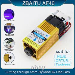 ZBAITU AF40 Laser Module FAC 450nm 40W Fit for Laser Engraving Cutting Machine