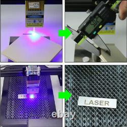 ZBAITU Adjustable Focus 40W Laser Engraver Cutting Machine, wood, metal, acrylic