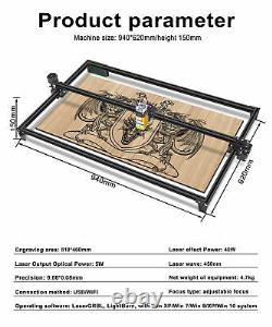 ZBAITU M81-AF40W Large Frame CNC Laser Engraving Printing Machine metal cut wood