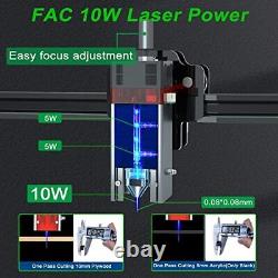ZBAITU M81 Laser Engraver 10W Output Laser Cutter 80W Laser Engraving Cutting