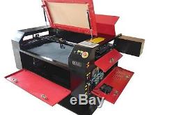 100w 7050 Co2 Découpe Laser Machine De Gravure / Acrylique Cutter Graveuse 700500mm