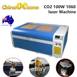 100w Co2 1060 Machine De Découpe À Gravure Laser Dsp Ruida System 5000w Refroidisseur Au
