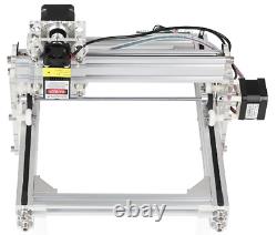 10w Laser Cnc 2017cm 2 Axis Gravure Machine Bricolage Kit Cuir Coupe Bois