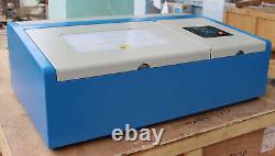 110v 40w Co2 Laser Gravure Machine Graveur Cutter 12 X 8 En Impression