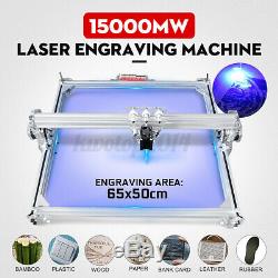 15000mw Machine De Gravure Laser Découpe Cnc Bureau Graveuse Carver Diy