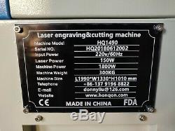 150w 1610 / 16001000mm Co2 Gravure Au Laser Machine De Découpage / Laser Cutter Graveuse