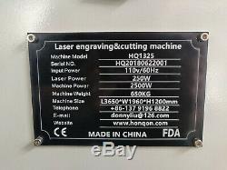 150w Hq1325 Co2 Acrylique Machine De Gravure Laser De Découpe / Laser Cutter / 13002500mm
