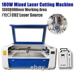180w Découpe Laser Hybride Métallique Et Non Métallique 1390 Machine De Coupe Laser Mixte Co2