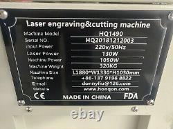 180w Hq1610 Co2 Laser Gravure Machine/graveur Cutter Acrylique Contreplaqué Acrylique