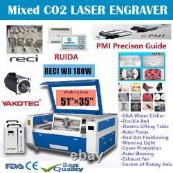 180w Machine De Coupe Laser Mixte Co2 Pour Acier Inoxydable 1,5mm / Acier Au Carbone 2mm