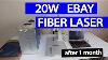 20w Ebay Fiber Laser Setup U0026 Pensées Après 1 Mois D’utilisation