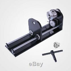 230mm 3-jaw Axe Rotatif Co2 Laser Engraver Machine De Découpe Pour 60with80with100with130w