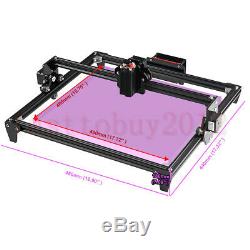 2500mw Mini Découpe Laser Machine De Gravure Imprimante Kit De Bureau 450 X 400 MM Bricolage