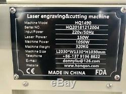 300w Métal Hq1490m Co2 Acier Bois Mdf Laser Machine De Découpage / Laser Cutter / 5535