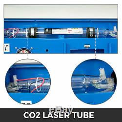 40w 12''x8 '' Co2 Usb Laser Cutter Graveuse Gravure Machine De Découpe Bleu