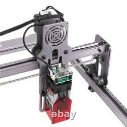 40w A5pro Machine de gravure laser de bureau en acier métallique - Gravure et découpe au laser