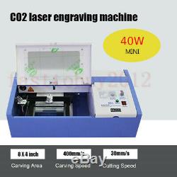 40w Co2 Usb Cnc Gravure Au Laser Machine De Découpe Laser Engraver Cutter 700mm Tube
