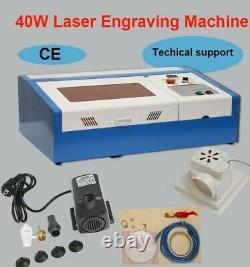 40w Laser Graveing Cutting Machine K40 Graver Laser Cutter Pour Acrylique En Bois