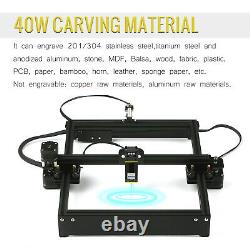 40w Laser Gravure Machine Cnc Routeur Laser Graveur Cutter Diy Printer