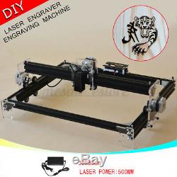 500mw 30x38cm A3 Bricolag Laser Engraver Machine De Gravure Cnc Découpe D'imprimante