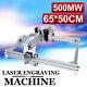 500mw 6550cm Laser Desktop Gravure Graveuse Machine De Découpe D'image H