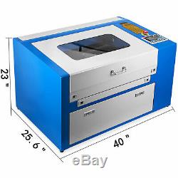 50w 20x12 Co2 Laser Engraver Machine De Découpe Machine De Gravure 110v