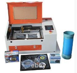 50w Co2 Laser Graveur Gravure Machine De Coupe Électrique Haut Et Table Basse Usb Port