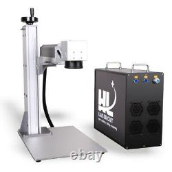 50w Jpt Fiber Laser Marking Machine Avec 80mm Rotary 175mm Lens Jcz Board Us Shi