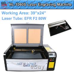 80w Co2 Laser Coupe & Graveur Machine Laser Graveur Acrylique & Cutter En Bois