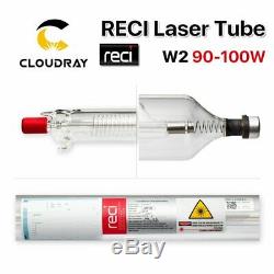 90-100w Reci W2 Co2 Laser Tube En Verre Pour L'eau De Refroidissement De Coupe Machine De Gravure