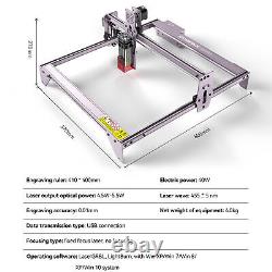 ATOMSTACK A5 Pro 40W Machine de gravure laser à foyer fixe P5T7