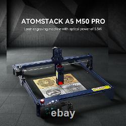 Atomstack A5 M50 Pro Graveur Laser Gravure Laser Machine De Découpe Bricolage Eu Plug