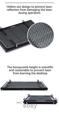 Atomstack F2 Honeycomb Table De Coupe 400400mm Plate-forme De Travail Pour Engrav Laser