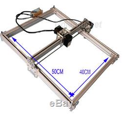 Bachin 40x50cm Mini Machine De Gravure Laser 500mw Bois Imprimante Bricolage Cutting Logo