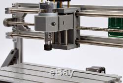 Cnc 3018 Gravure Routeur & 7w Module Laser À Découper La Machine De Coupe De Fraisage Bricolage