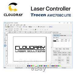 Co2 Laser System Controller Anywells Awc708c Lite Pour La Machine De Gravure De Coupe