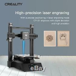 Creality3d Cp-01 3 En 1 Haute Précision Modulaire Imprimante 3d + Gravée Au Laser + Cut Cnc